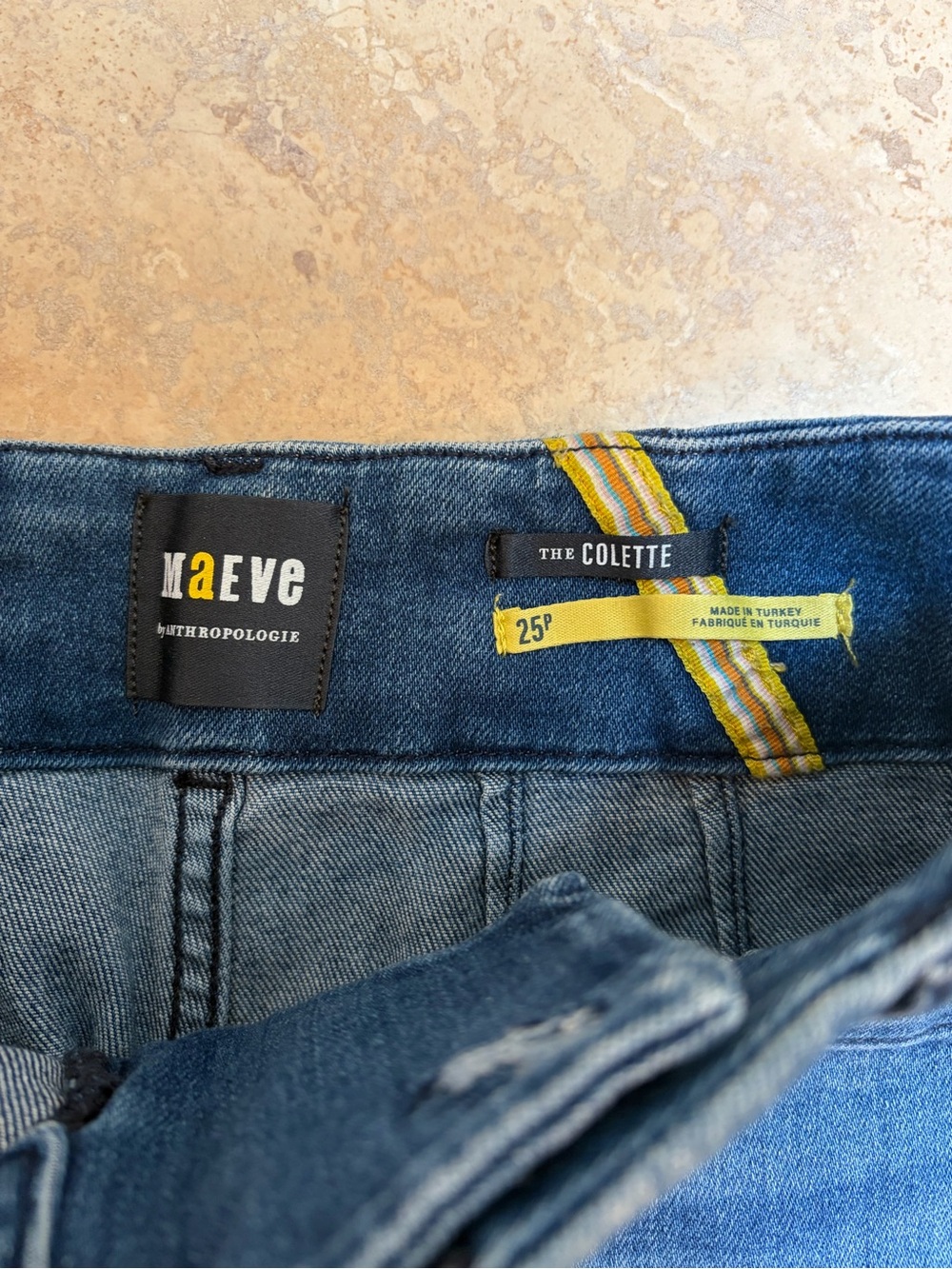 Maeve Colette women’s wide legged denim jeans - petite - Picture 2 of 5